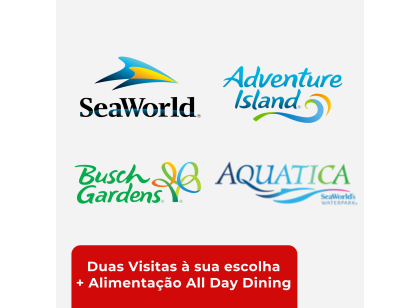 SeaWorld Orlando Two Park Ticket + FREE All Day Dining